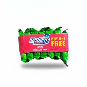 Bioderm Soap Green 60gx6+1Free