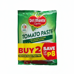 Del Monte Tomato Paste 70gx2 Save 8.00