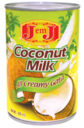 J EM J Coconut Milk 400ml