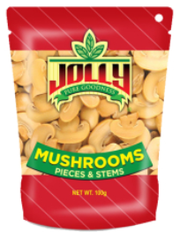 Jolly Mushroom Pcs&Stems 100g