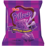 Oishi Pillows Ube-Filled Crackers LS - 38g