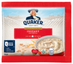 Quaker 33g Instant Oats