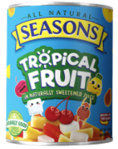 Seasons Tropical Fruit 822g