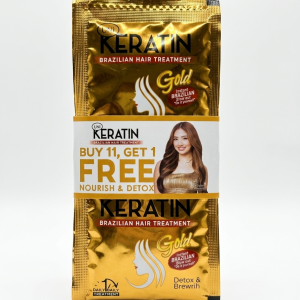 Uni Keratin Detox Treat Gold 20gx11+1Free