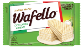 Wafello Wafer 48g Coconut Creme