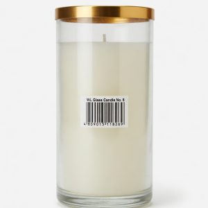 WL Glass Candle No. 6