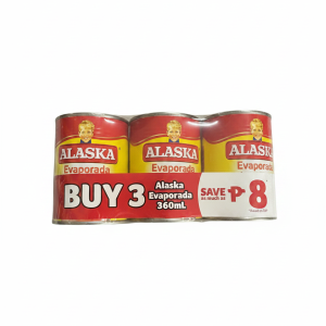 Alaska Evap 360mLx3 Save 8.00