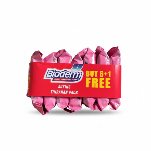 Bioderm Soap Pink 60gx6+1Free