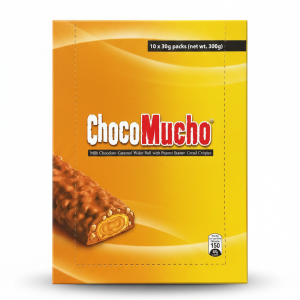 Choco Mucho Peanut Btr Wafer Roll 30gx10
