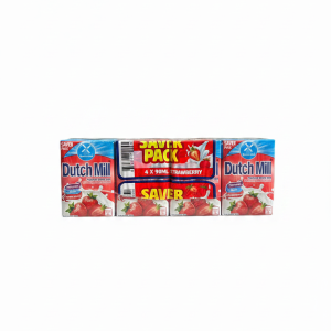 Dutch Mill Strawberry 90mLx4 Saver Pk