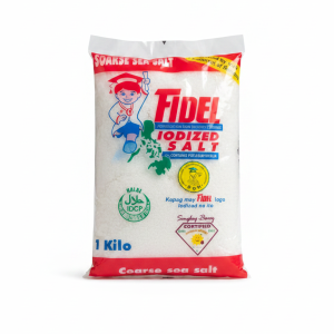 Fidel Iodized Salt Coarse 1L