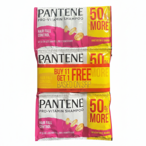 Pantene Shamp 12mLx11+1Free Hair Fall Control