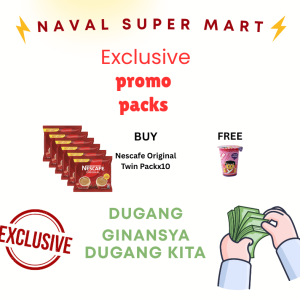 Nescafé Original Twin Pkx10 +1 Yum Yum 30g FREE