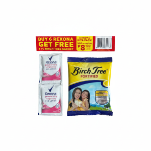 Rexona Pwd Dry 3mLx6 +1BTSwak Free