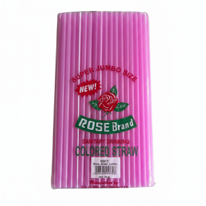 Rose Drinking Straw Jumbo 60g