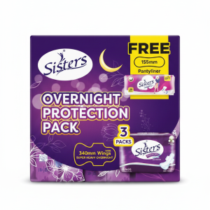 Sisters Overnight Protection Pack