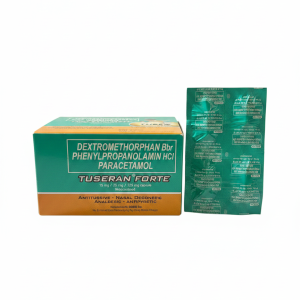Tuseran Forte Pad of 4 Caps