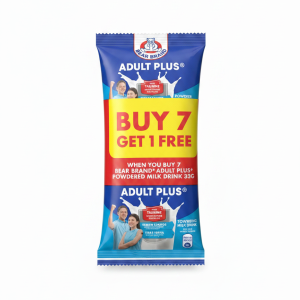 Bear Brand Adult Plus 33gx7+1Free