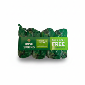Irish Spring Soap Orig 55gx6+1Free