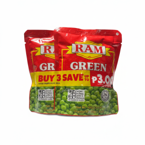Ram Green Peas 100gx3 Save3.00