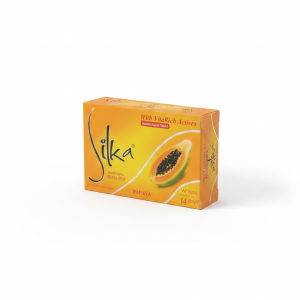 Silka Soap Papaya Orange 135g