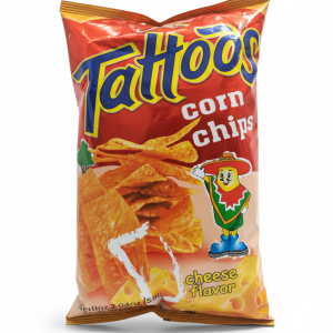 WL Tattoos Chips 58g Cheese Flavor